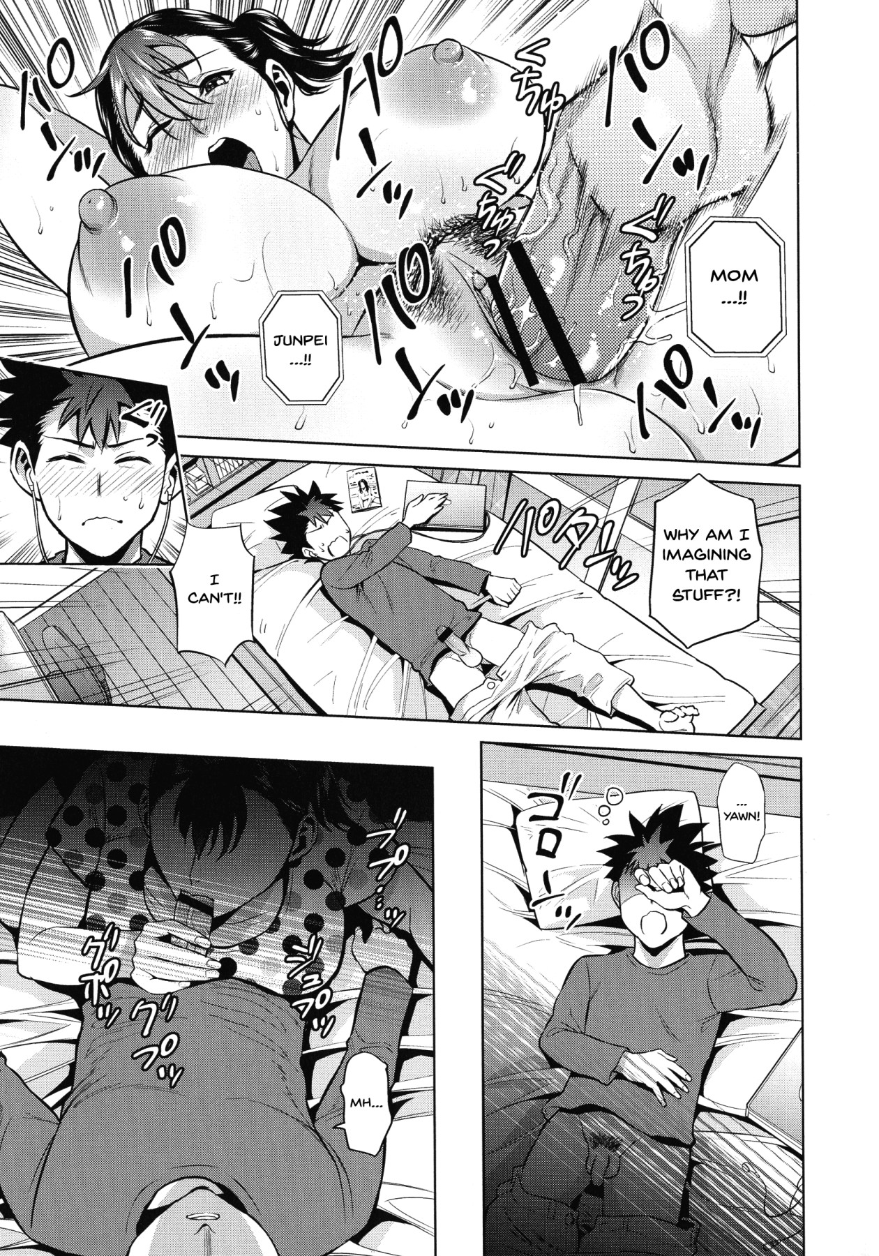 Hentai Manga Comic-The Day I Connected With Mom Ch.1-9-Read-177